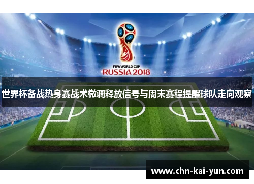 世界杯备战热身赛战术微调释放信号与周末赛程提醒球队走向观察